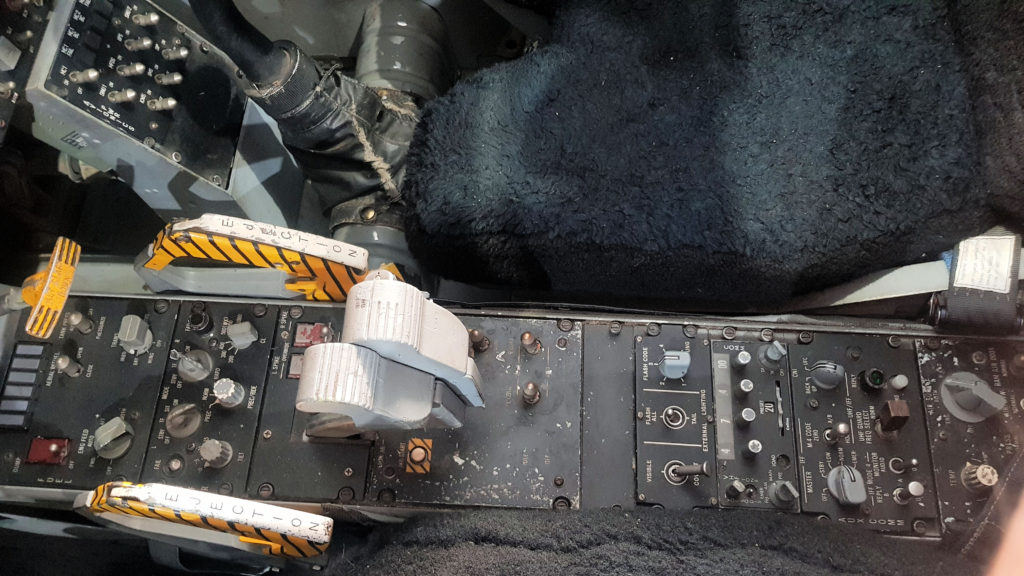 General Dynamics F-111 A8-109. Centre Cockpit Console