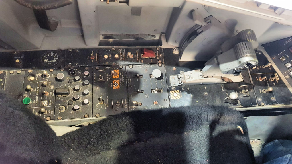 General Dynamics F-111 A8-109. Left Hand Side Cockpit Console