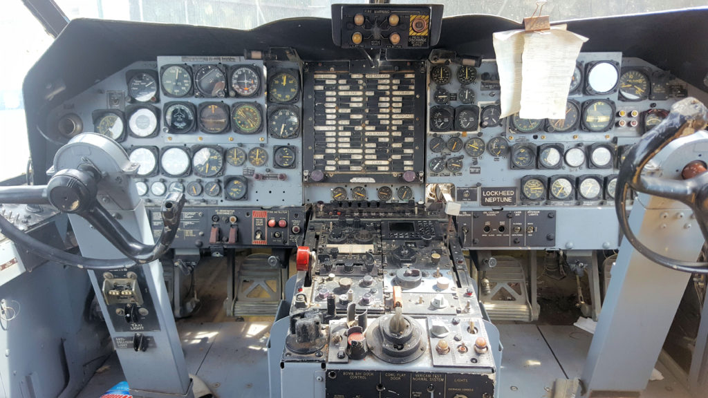 Lockheed SP-2H Neptune A89-2781 RAAF Cockpit