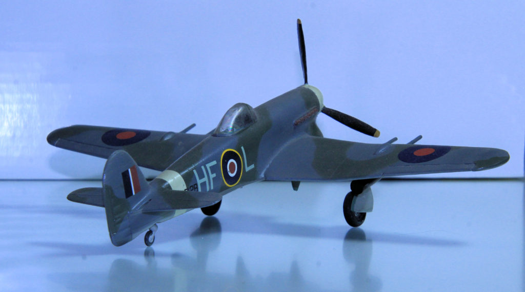 Hawker Typhoon IB JP218 HF-L of 182 Sqn RAF Model Kit by Airfix 1/72 Scale