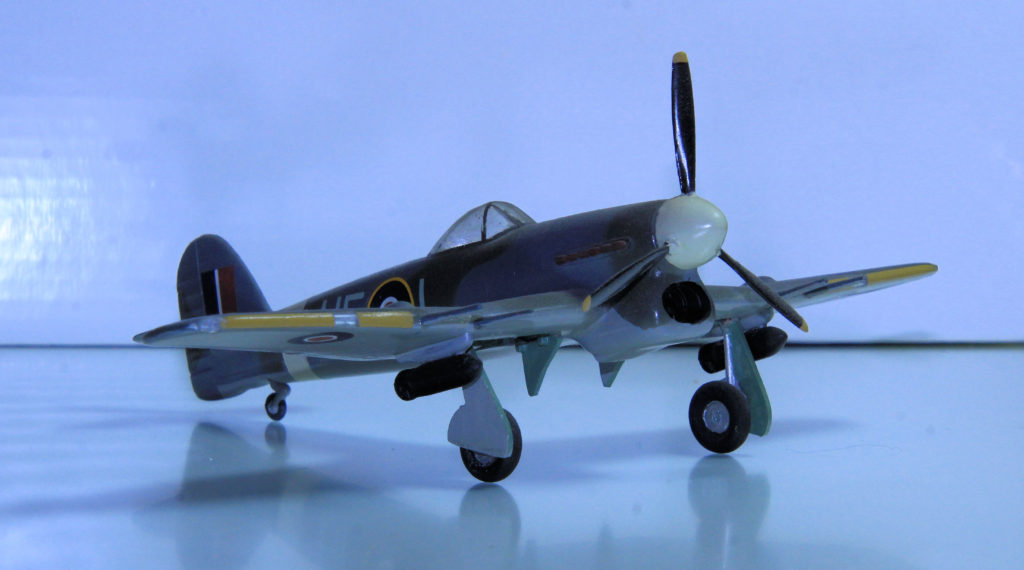 Hawker Typhoon IB JP218 HF-L of 182 Sqn RAF Model Kit by Airfix 1/72 Scale