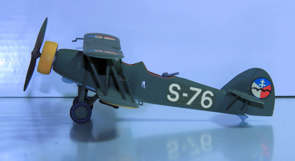 Letov S.328 Model kit by KP Models 1/72 Scale. Markings for Slovak Insurgent Air Force 1944