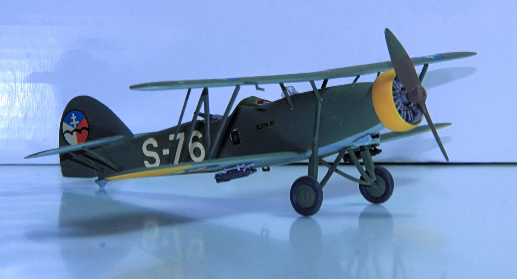 Letov S.328 Model kit by KP Models 1/72 Scale. Markings for Slovak Insurgent Air Force 1944