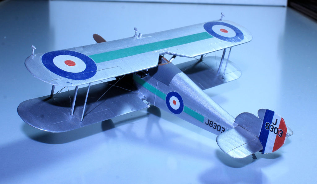 Hawker Woodcock J8303 of 3 Sqn RAF 1/72 Scale Model Kit by Aeroclub