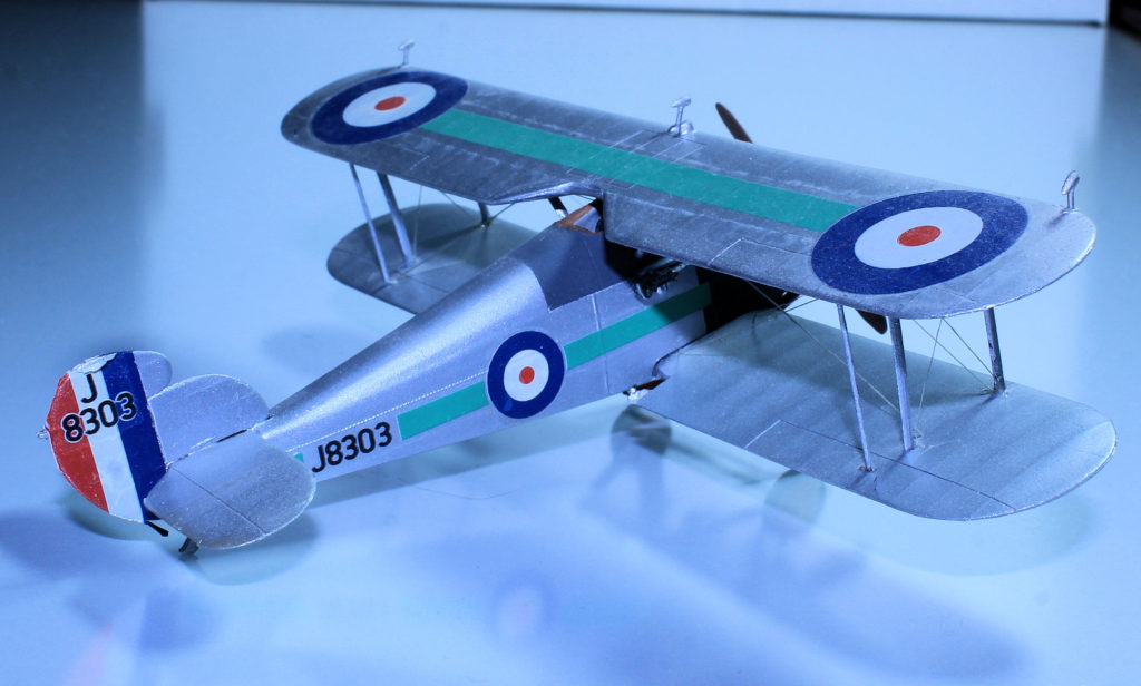 Hawker Woodcock J8303 of 3 Sqn RAF 1/72 Scale Model Kit by Aeroclub