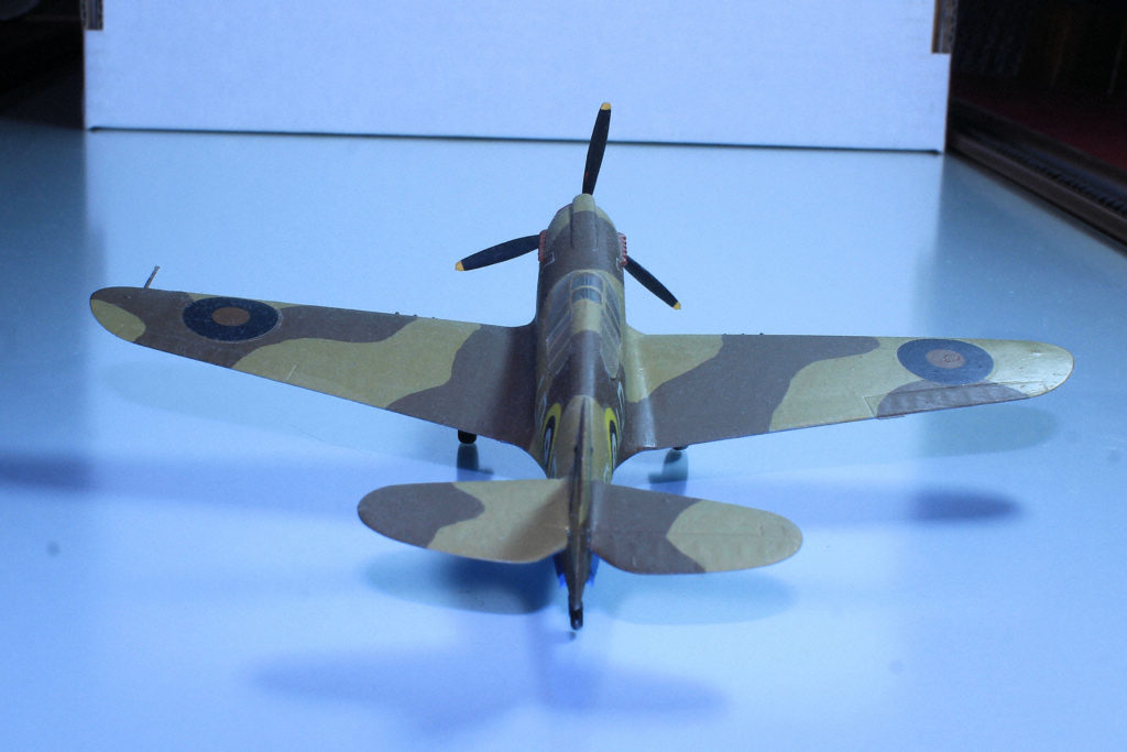 Curtiss Kittyhawk Mk.1 AK919 LD-B 250 Sqn RAF Hasegawa 1/72 Scale Model