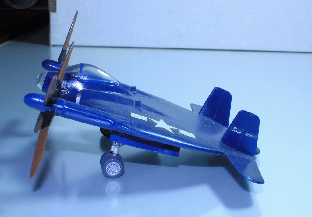 Vought XF5U-1 Flying Flapjack 1:72 Scale Model by Pegasus