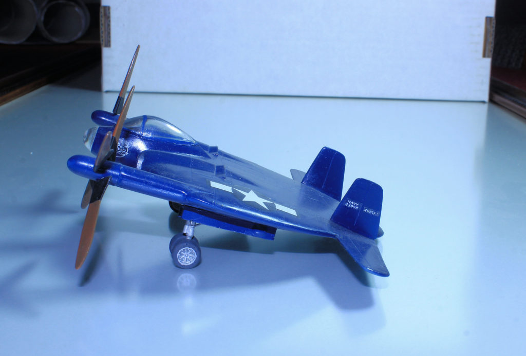 Vought XF5U-1 Flying Flapjack 1:72 Scale Model by Pegasus