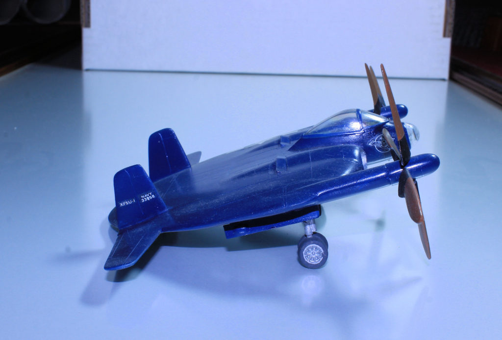 Vought XF5U-1 Flying Flapjack 1:72 Scale Model by Pegasus