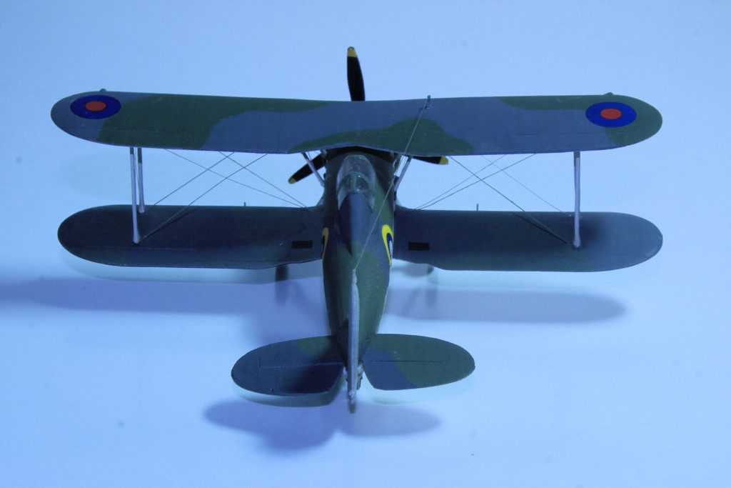 Gloster Sea Gladiator N5519 / R (FLt. George Burges) Hal Far Malta 1940 1/72 Scale Model AZ Models