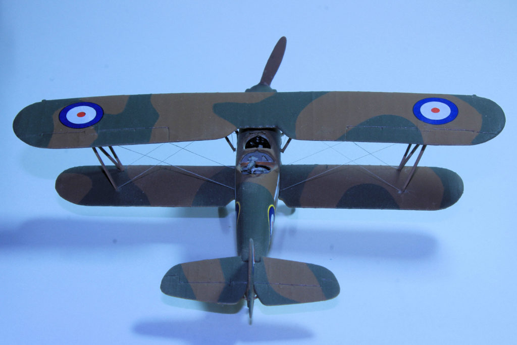 Hawker Hind L7189, No.1 FTS, RAF, Netheravon, 1940 1/72 Scale Model by AZ Models