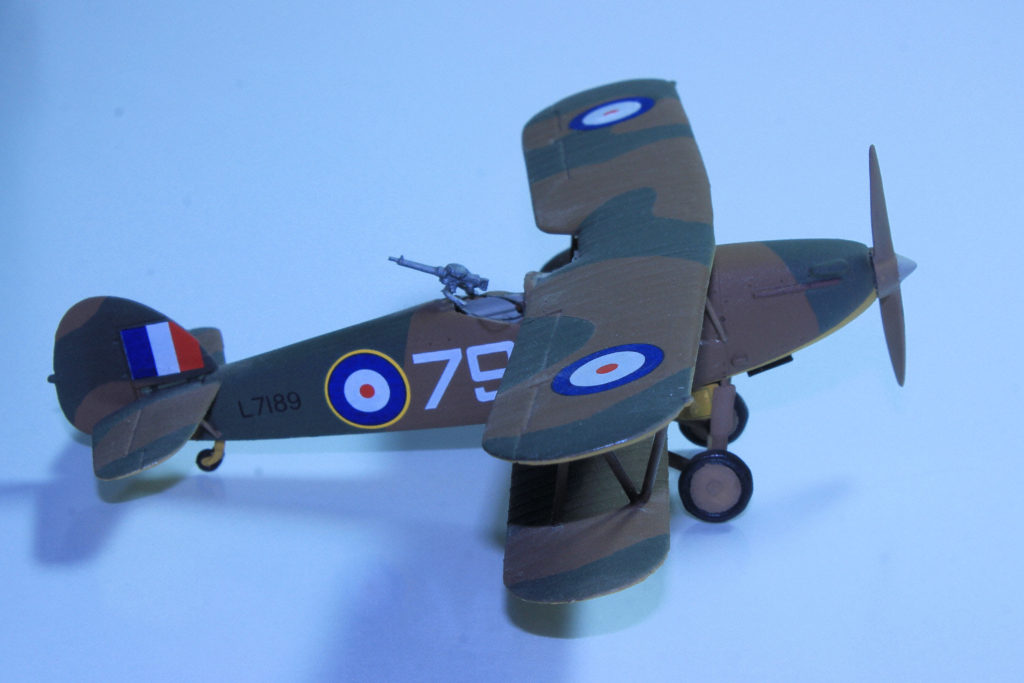 Hawker Hind L7189, No.1 FTS, RAF, Netheravon, 1940 1/72 Scale Model by AZ Models