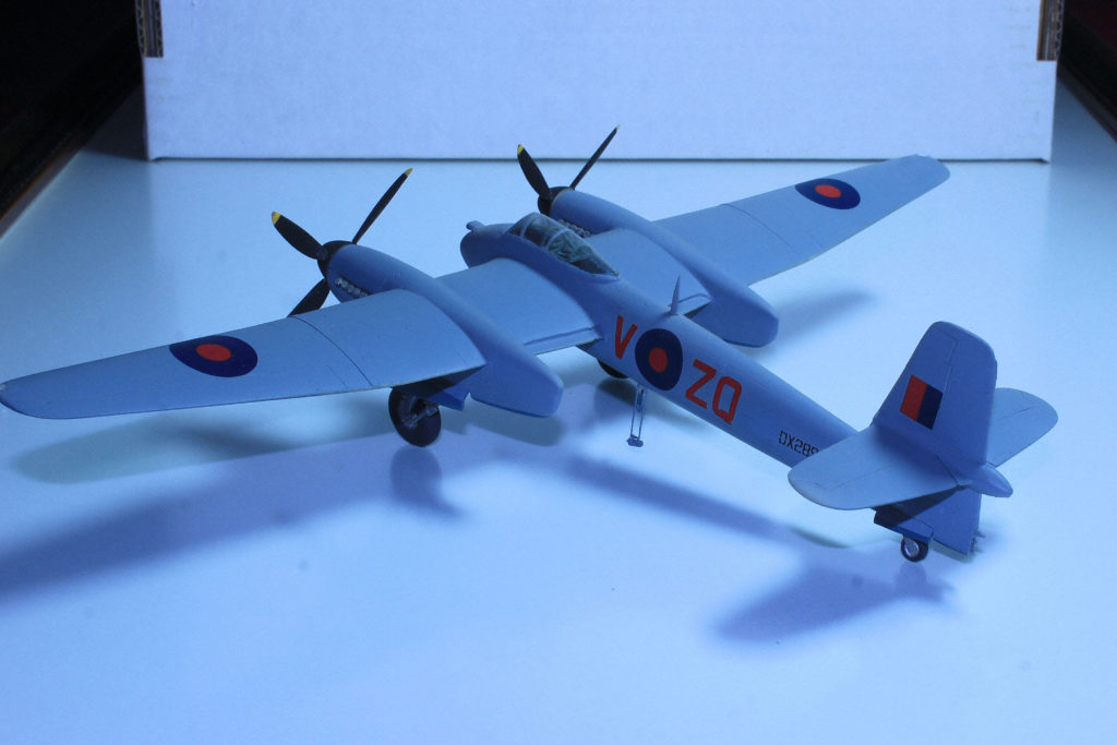 Westland Welkin Mk.I DX289 ZQ-V Fighter Interception Unit RAF 1/72 Scale Model Czech Master Resin