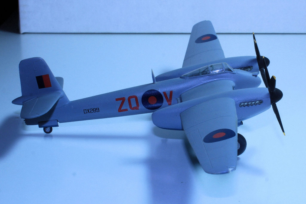 Westland Welkin Mk.I DX289 ZQ-V Fighter Interception Unit RAF 1/72 Scale Model Czech Master Resin