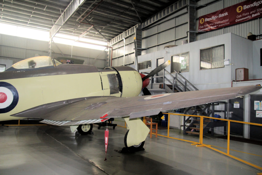 Hawker Sea Fury FB.II WG630 of the Royal Australian Navy at HARS Aviation Museum