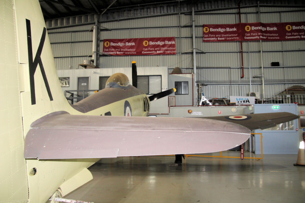 Hawker Sea Fury FB.II WG630 of the Royal Australian Navy at HARS Aviation Museum