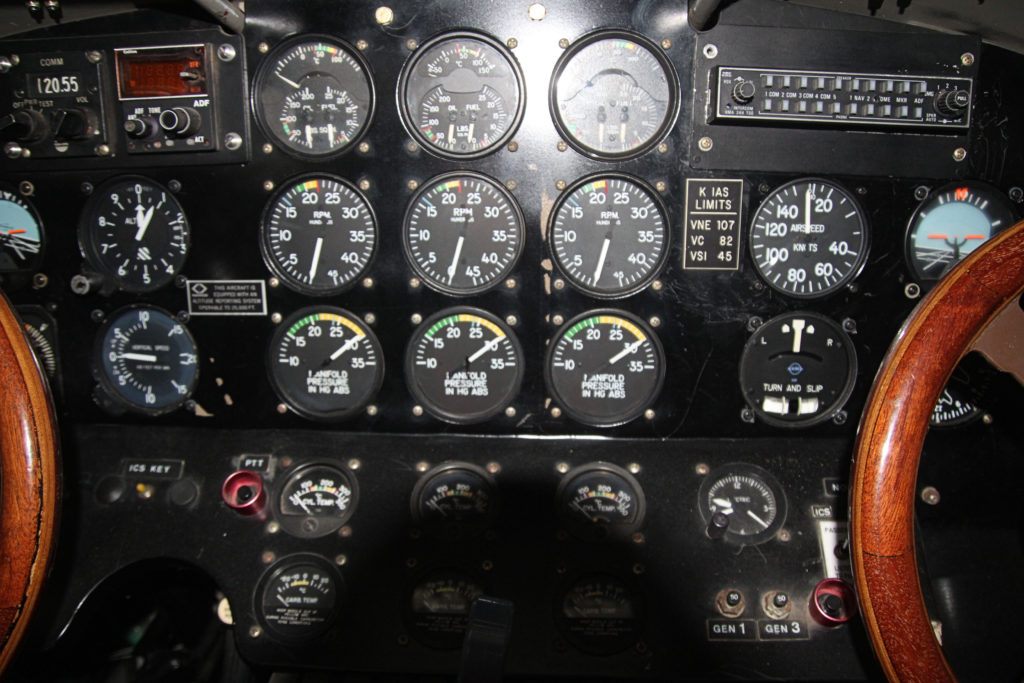 Southern Cross Replica Instrument Panel