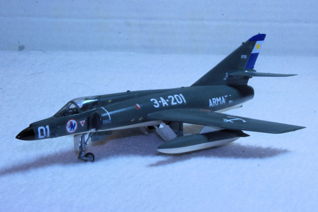 Dassault-Breguet Super Etendard 1/72 Scale Model by Academy 2 Esc. Aeronaval de Caza y Ataque, 3 Escuadra Aeronaval