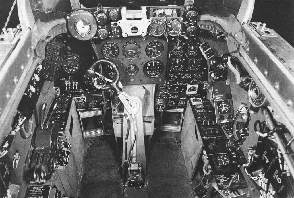 Westland Welkin F.Mk.I Cockpit