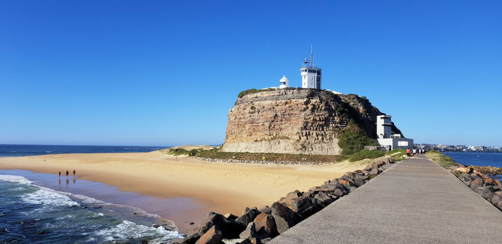 Nobby's Headland From the Breakwater