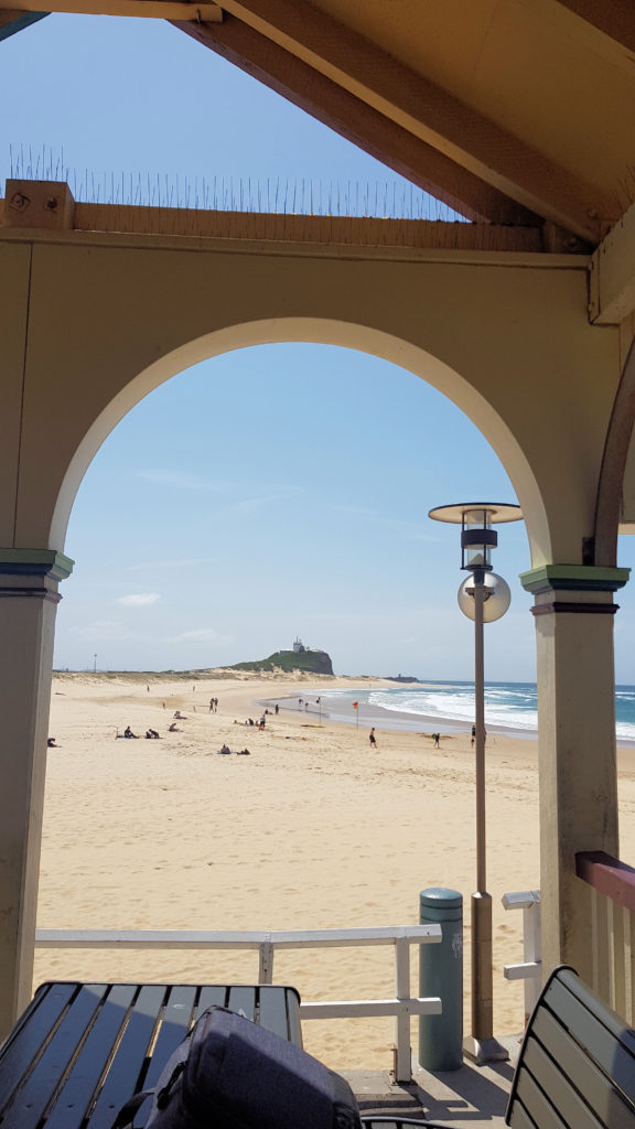 Nobby's Beach From the Surf Pavilion