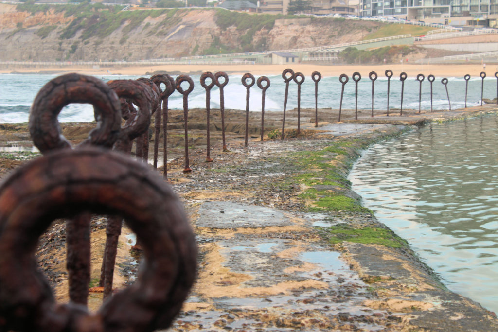 The Old Chain Wall at the Canoe Pool