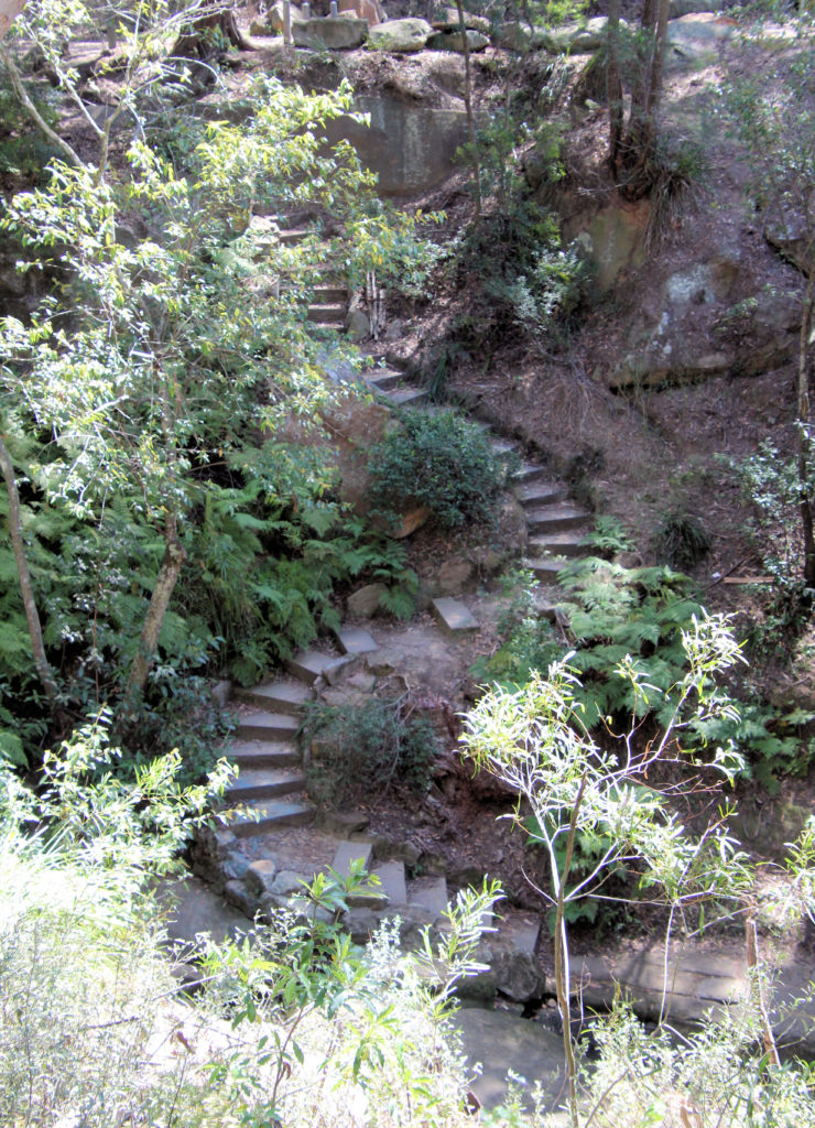 Stairs to the Valley Floor