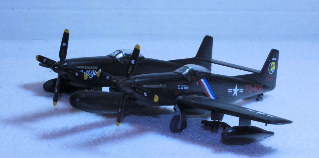 North American F-82G Twin Mustang Korean War 1/72 Scale Model by Special Hobby