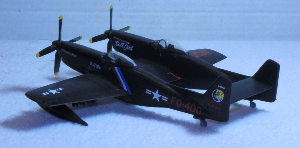 North American F-82G Twin Mustang Korean War 1/72 Scale Model by Special Hobby