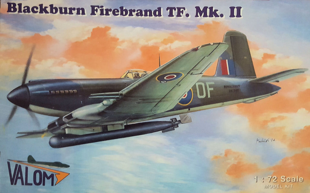 Valom Blackburn Firebrand TF Mk.II Box Art 1/72 Scale Model