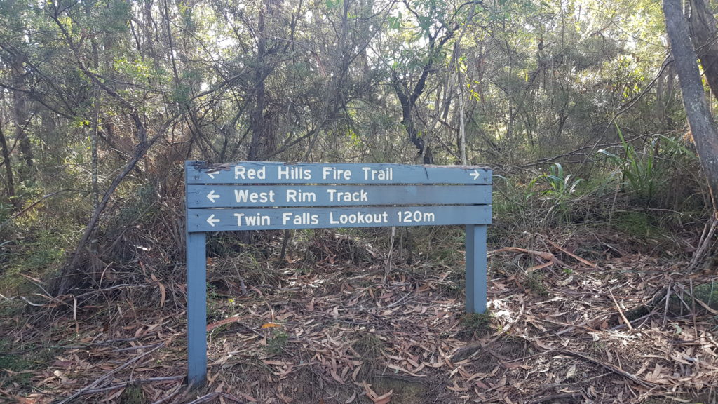 Sign Post at Fitzroy Falls