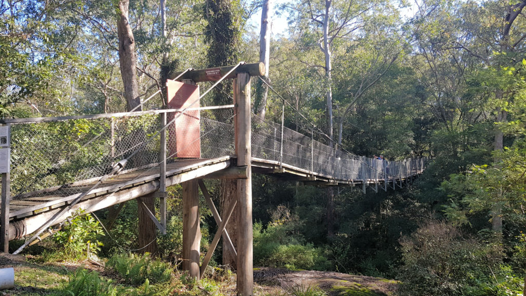 Suspension Bridge at Pioneer Village