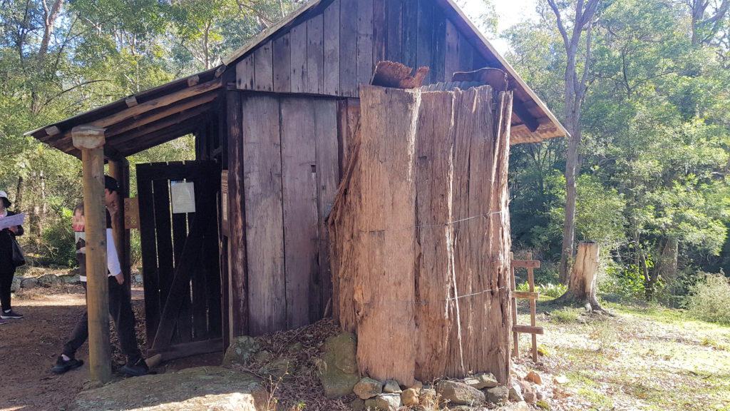 Slab Hut at Pioneer Village