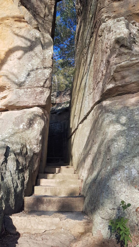 Stairs to Ben's Walk