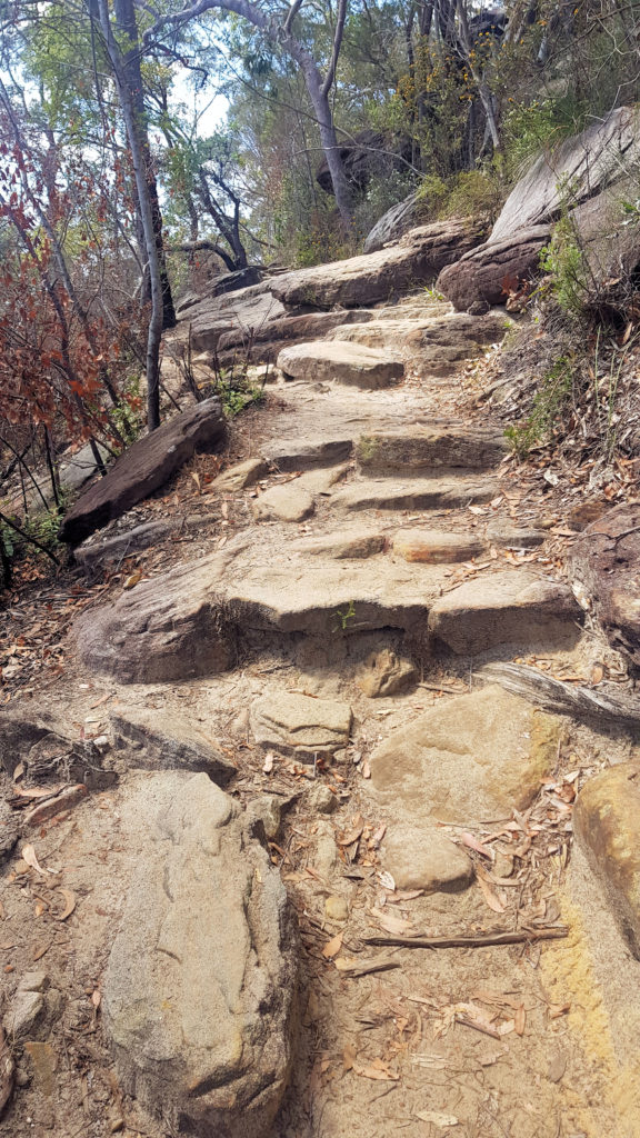 Rocky Path Going Uphill