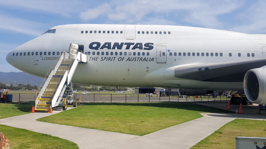 Boeing 747-438 “VH-OJA, City of Canberra”