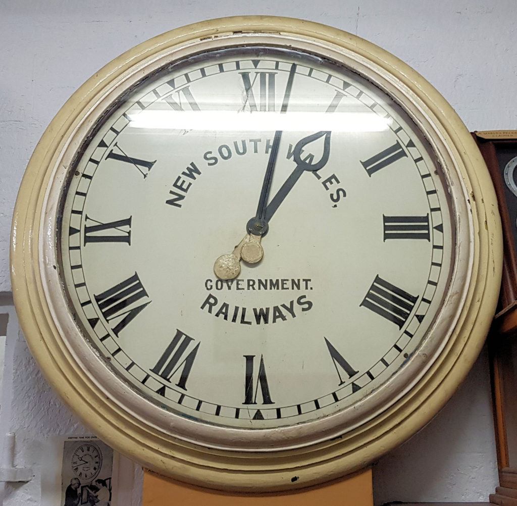 Old Railway Clock Singleton Museum