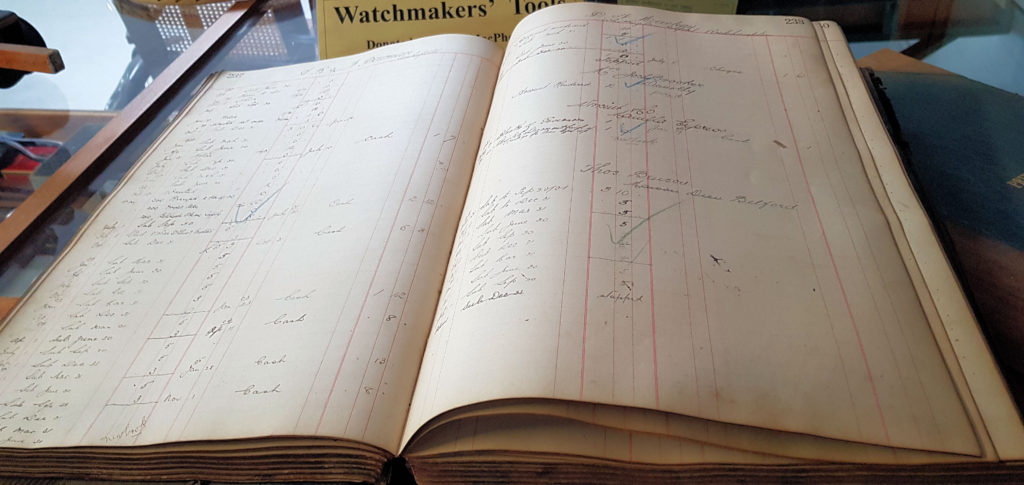 Hand Written Ledger