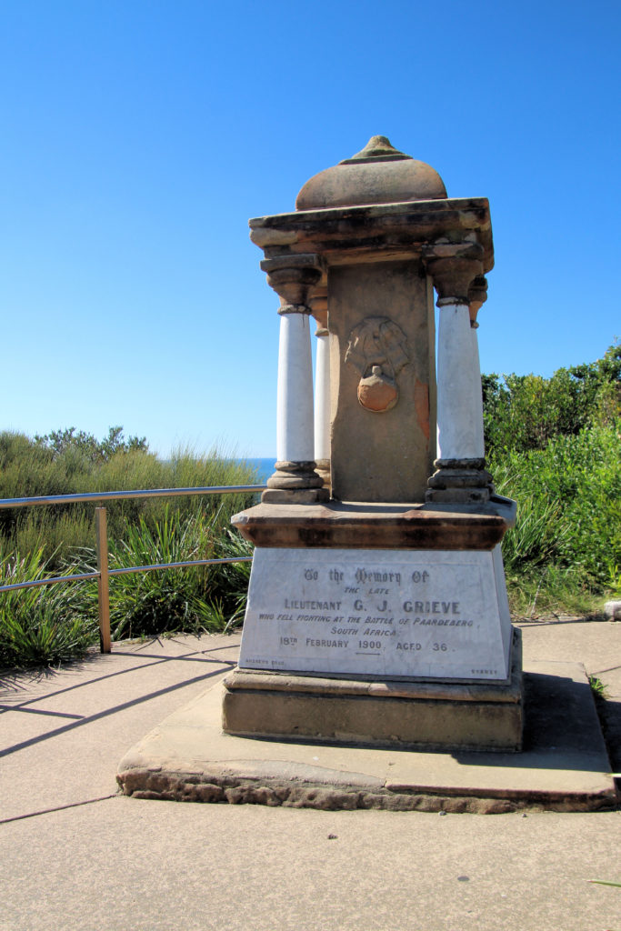 Lieutenant Grieve's Memorial