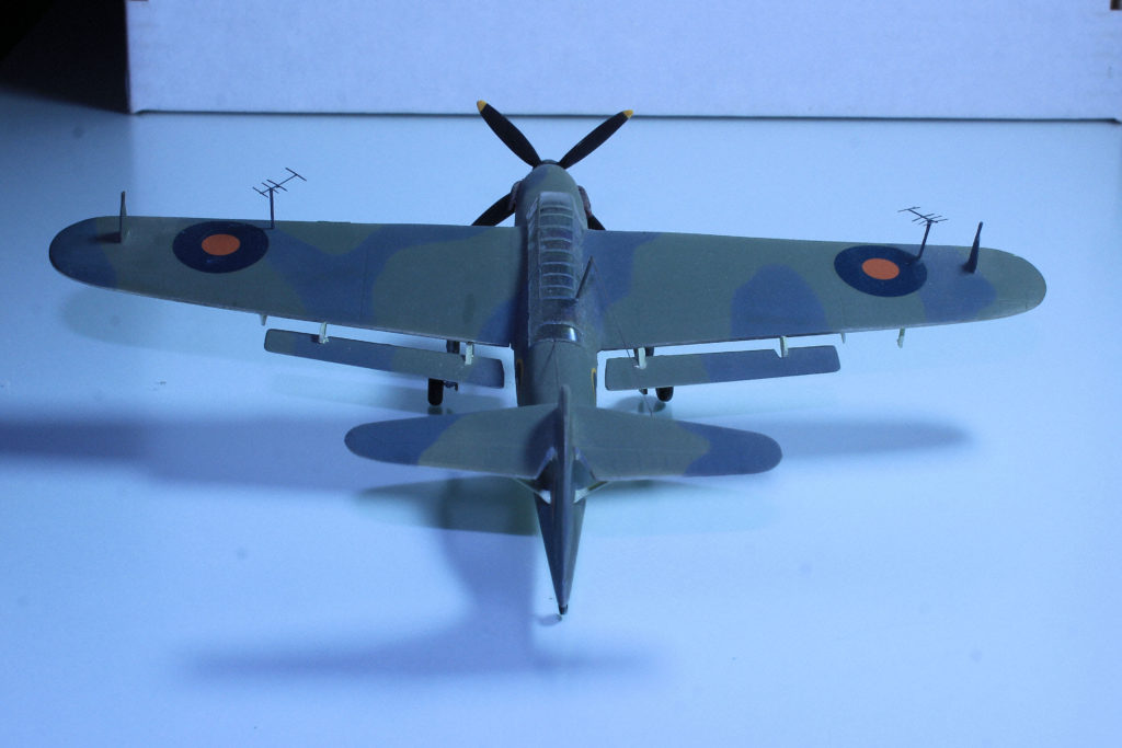 Fairey Barracuda Mk.II LS542 / 5C HMS Victorious April 1955 Scale Model by MPM 1/72 Scale