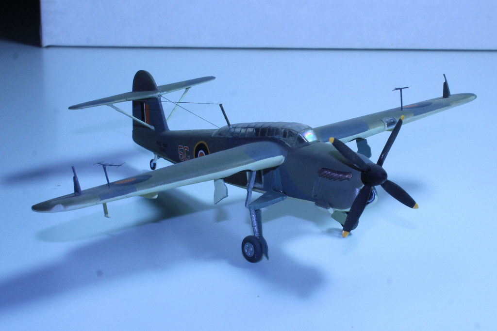 Fairey Barracuda Mk.II LS542 / 5C HMS Victorious April 1955 Scale Model by MPM 1/72 Scale