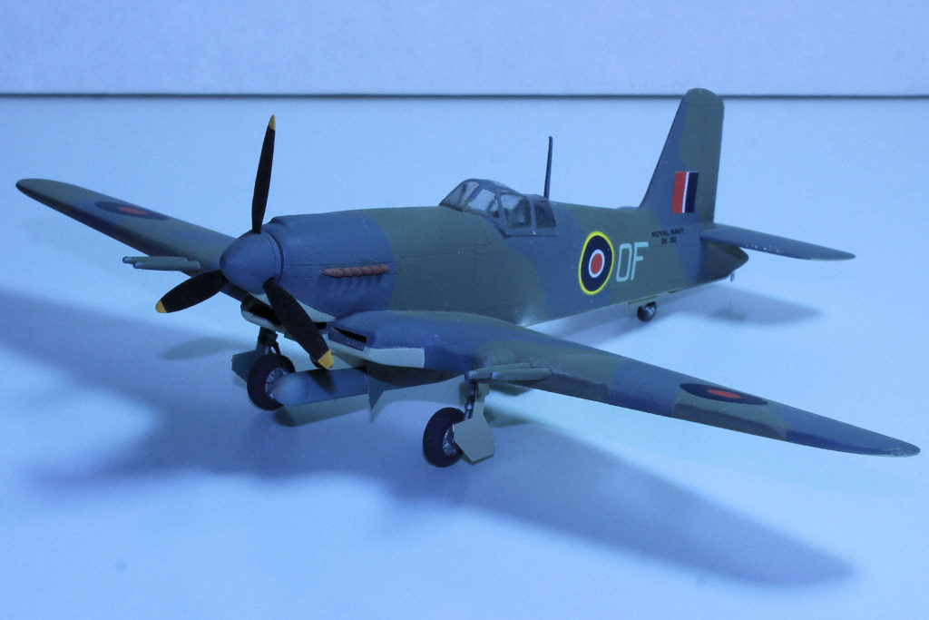 Blackburn Firebrand TF Mk.2 708 NAS DK382 By Valom 1/72 Scale Model