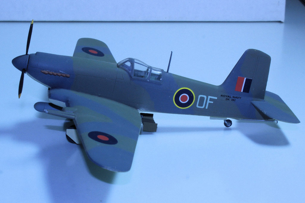 Blackburn Firebrand TF Mk.2 708 NAS DK382 By Valom 1/72 Scale Model