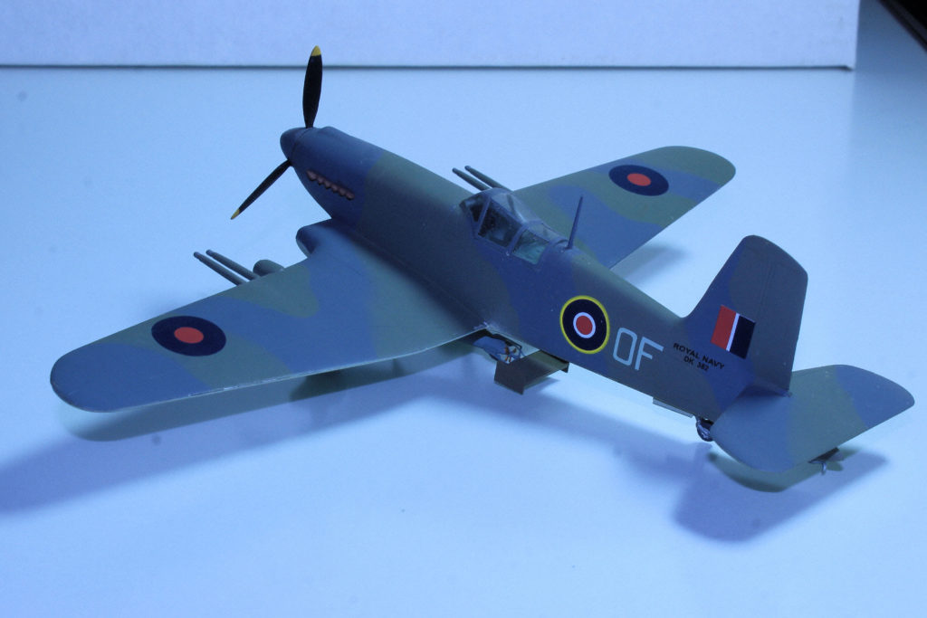 Blackburn Firebrand TF Mk.2 708 NAS DK382 By Valom 1/72 Scale Model