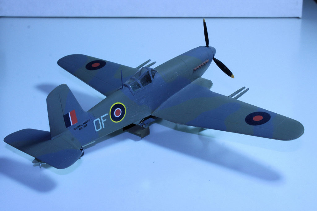 Blackburn Firebrand TF Mk.2 708 NAS DK382 By Valom 1/72 Scale Model