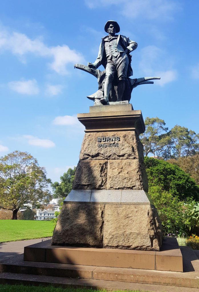 Burns Statue