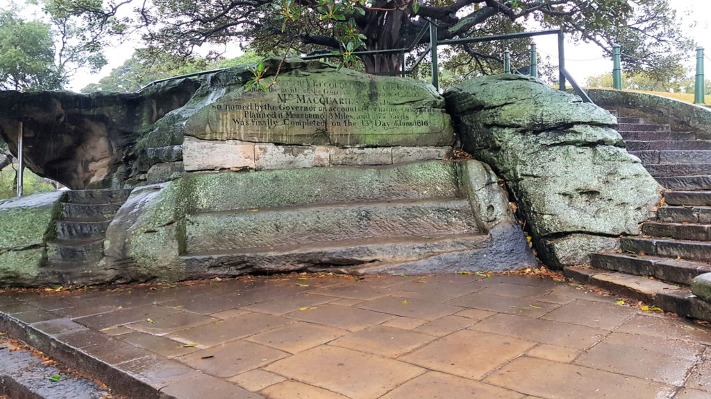 Mrs Macquarie's Chair