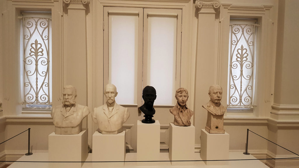 Busts in the Classical Gallery