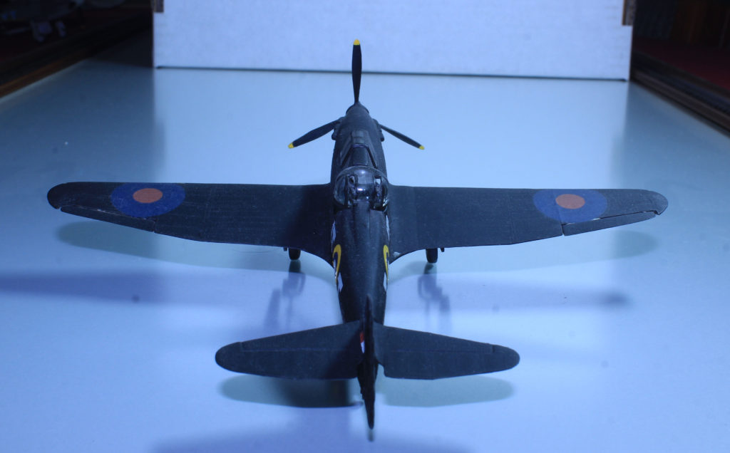 Boulton Paul Defiant of 256 Sqn JT-T RAF Catterick Dec 1940 1/72 Scale Model by Airfix