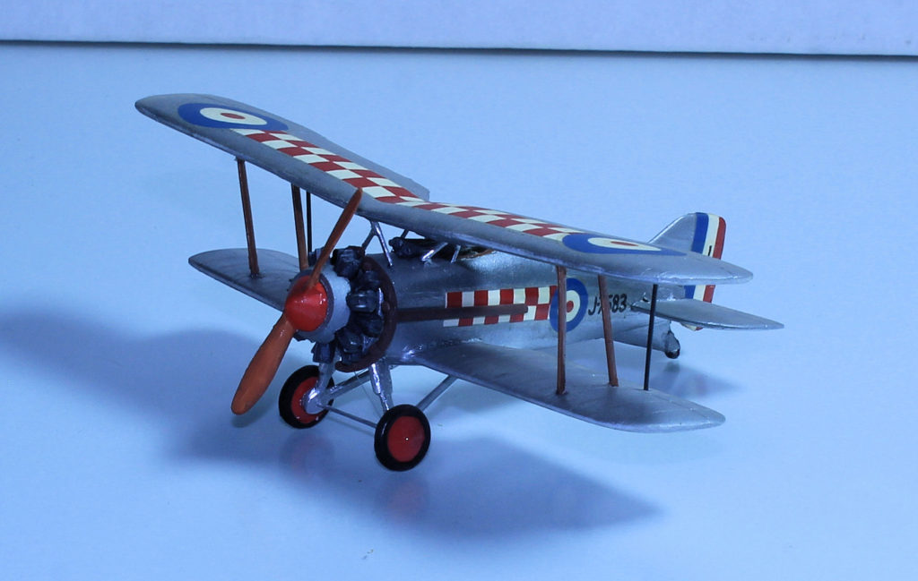 Gloster Grebe J7583 of 56 Sqn RAF 1/72 Scale Model By Merlin Models